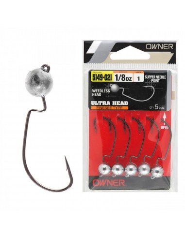 Jig Lestat Owner 5149 Ultra Head Finesse Type, Nr.2/0, 1/8Oz