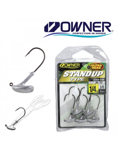 Jig Lestat Owner JH-31 Stand Up Type, Nr.3/0, 1/4Oz
