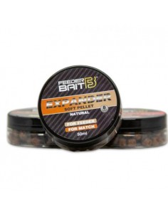 Peleti Moi Expandati Pentru Carlig Feeder Bait, Natural, 50ml
