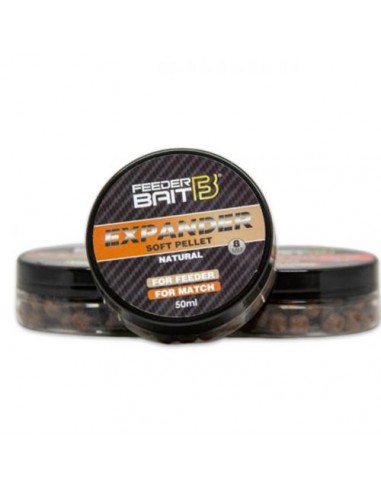 Peleti Moi Expandati Pentru Carlig Feeder Bait, Natural, 50ml