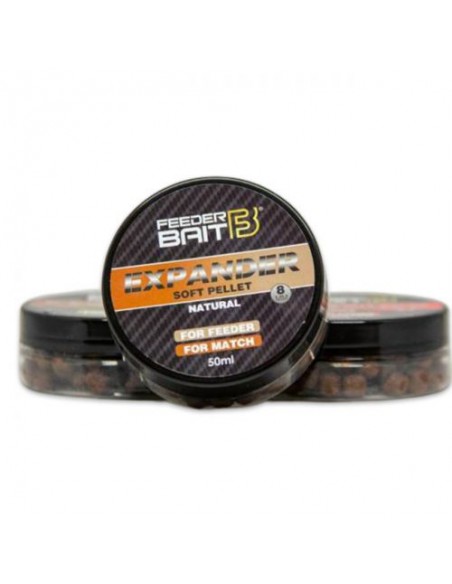Peleti Moi Expandati Pentru Carlig Feeder Bait, Natural, 50ml