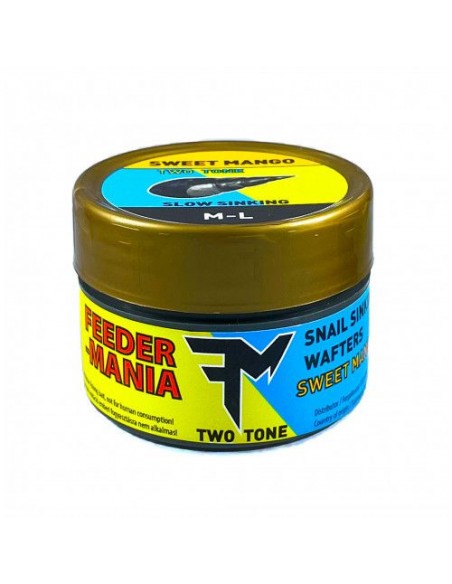 Wafters Feedermania Snail Sinking Two Tone, Sweet Mango, Marime M-L Wafters Feedermania Snail Sinking Two Tone, Sweet Mango, Marime M-L