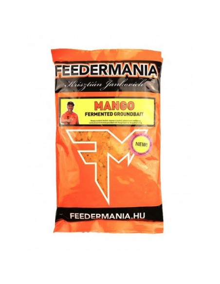 Groundbait Feedermania Fermented, Mango, 900gr Groundbait Feedermania Fermented, Mango, 900gr