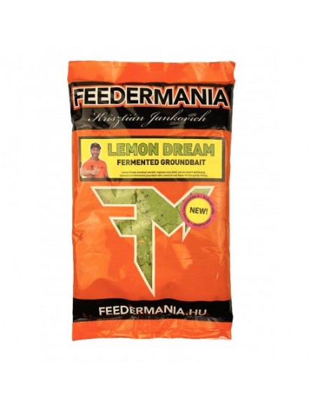 Groundbait Feedermania Fermented, Lemon Dream, 900g Groundbait Feedermania Fermented, Lemon Dream, 900g