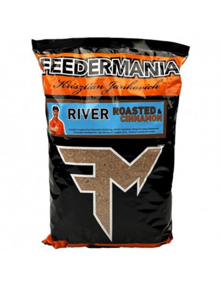 Groundbait Feedermania River, Roasted & Cinnamon, 2.5kg Groundbait Feedermania River, Roasted & Cinnamon, 2.5kg