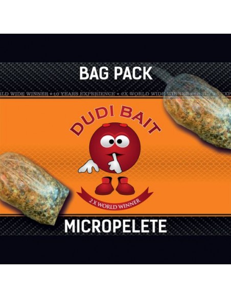 Micropelete Dudi Bait Bag Pack, 2.5kg Micropelete Dudi Bait Bag Pack, 2.5kg