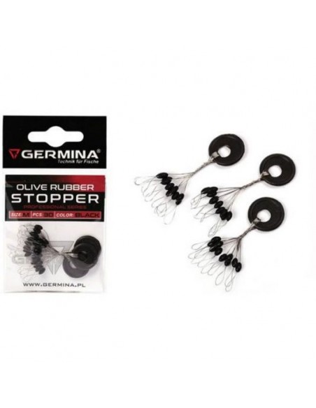 Stopper Germina Olive Rubber, Marime L, 30buc/plic