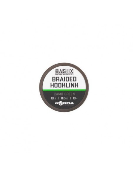 Fir Textil Korda Basix Braided Hooklink, 10m Fir Textil Korda Basix Braided Hooklink, 10m