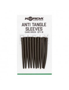 Con antitangle Korda Basix Sleeves, Camo Green, 10buc/plic