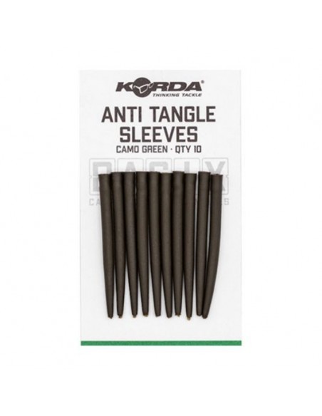 Con antitangle Korda Basix Sleeves, Camo Green, 10buc/plic Con antitangle Korda Basix Sleeves, Camo Green, 10buc/plic