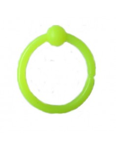 Bambina Mostiro Yellow Fluorescent Ring, 20buc/set