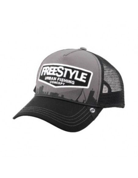 Sapca Spro Freestyle Trucker Grey Font Sapca Spro Freestyle Trucker Grey Font