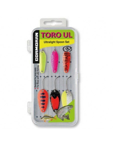Set linguri oscilante Cormoran Toro UL Trout Spoon, Set 2 Set linguri oscilante Cormoran Toro UL Trout Spoon, Set 2