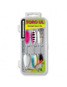 Set linguri oscilante Cormoran Toro UL Trout Spoon, Set 5