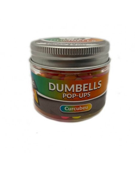 Dumbells C&B Pop-Ups, Curcubeu, 6mm Dumbells C&B Pop-Ups, Curcubeu, 6mm