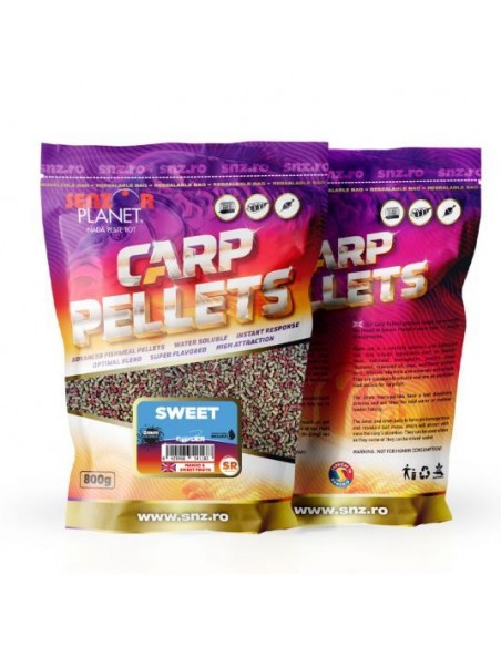 Pelete Senzor Planet Micro, Sweet, 2mm, 800g Pelete Senzor Planet Micro, Sweet, 2mm, 800g