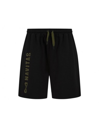 Pantaloni Scurti Navitas Core Black Jogger Shorts