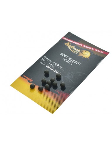 Bilute Cauciucate Select Baits Soft Rubber Beads, 5mm, 10buc/plic