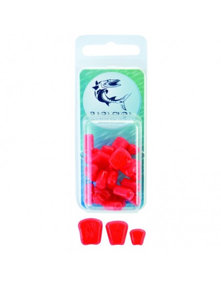 Boabe de porumb artificiale Baracuda, Capsuna, 30buc/set