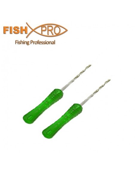 Burghiu Fish Pro Green Glass, 7cm, 2buc/plic Burghiu Fish Pro Green Glass, 7cm, 2buc/plic