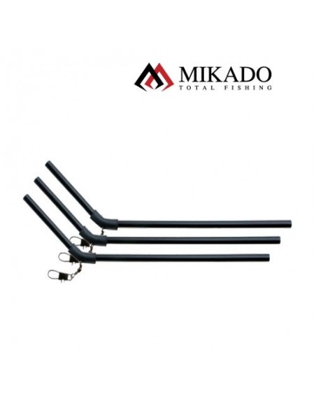 Tub Mikado Antitangle, Negru, 10cm, 3buc/plic