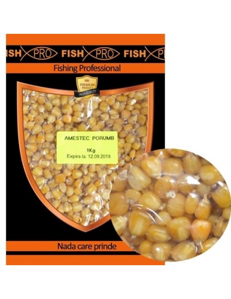 Porumb Preparat Fish Pro, 1kg Porumb Preparat Fish Pro, 1kg