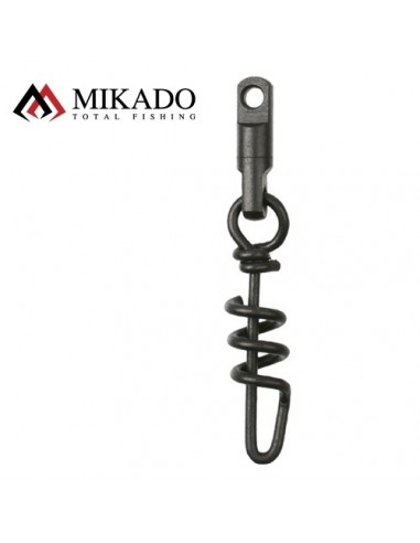 Vartej Cu Agrafa Mikado Heavy Swivel With Screwed Snap, 4mm, 5buc