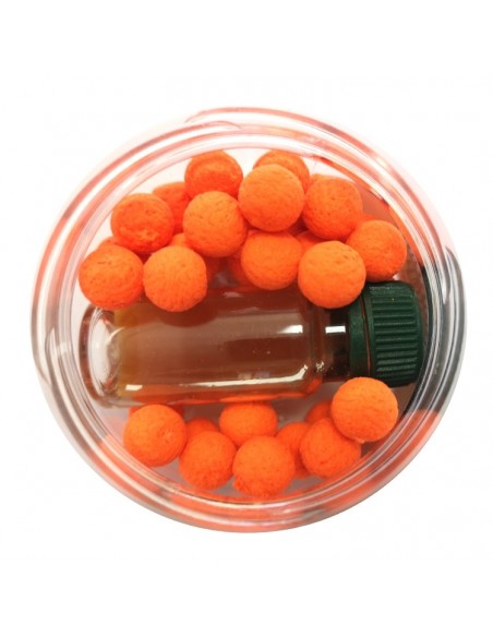 Pop-Up Fish Pro Method Bait, Ciocolata-Portocale + Aroma, 8mm, 15g