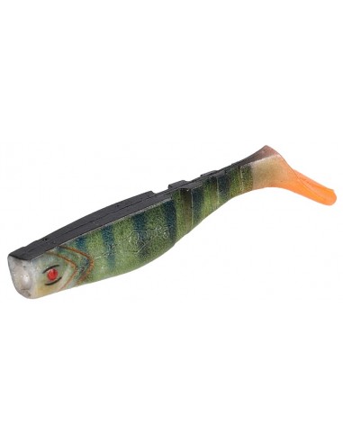 Shad Mikado Fishunter 3D, Culoare Perch, 8cm, 5buc/plic