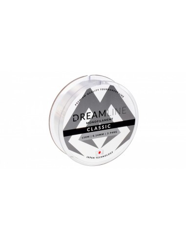 Fir Monofilament Mikado Dreamline Classic Clear, 0.24mm/7.36kg, 150m