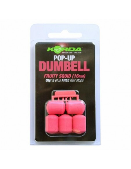 Pelete Flotant Korda Pop-up Dumbell, Squid Roz, 10buc/plic