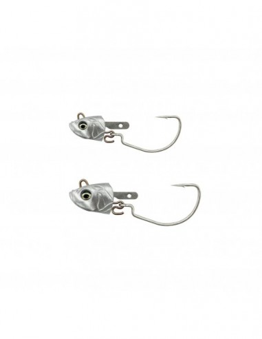 Jig Savage Gear Minnow Wl Jighead Tail Neutral, Nr. 5/0, 18gr, 8cm, 3buc/plic