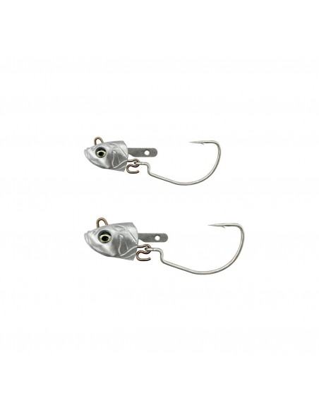 Jig Savage Gear Minnow Wl Jighead Tail Neutral, Nr. 5/0, 18gr, 8cm, 3buc/plic