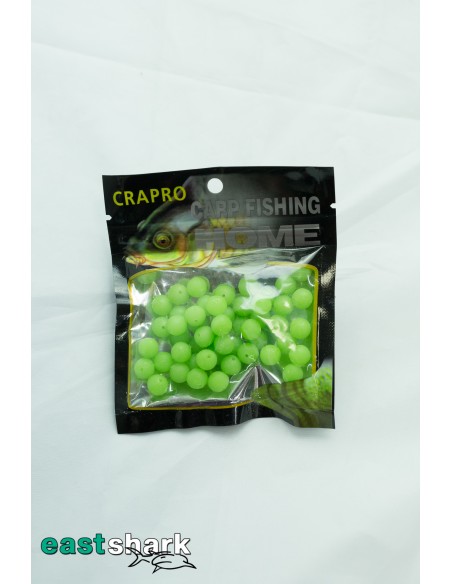 Bile Pop Up East Shark Din Plastic, Verde, 8mm, 40buc/plic Bile Pop Up East Shark Din Plastic, Verde, 8mm, 40buc/plic