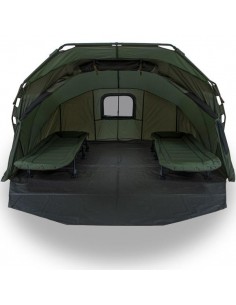 Cort NGT Fortress 2 Persoane Cu Streasina XL, 340x300x160cm