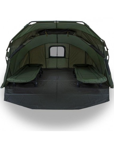 Cort NGT Fortress 2 Persoane Cu Streasina XL, 340x300x160cm