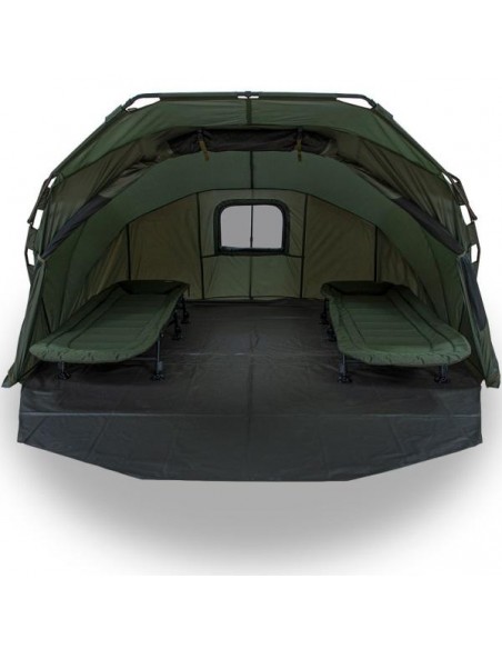 Cort NGT Fortress 2 Persoane Cu Streasina XL, 340x300x160cm
