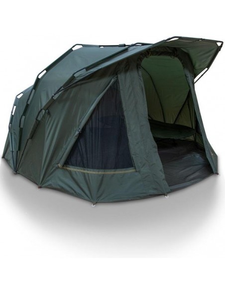 Cort NGT Fortress 2 Persoane Cu Streasina XL, 340x300x160cm