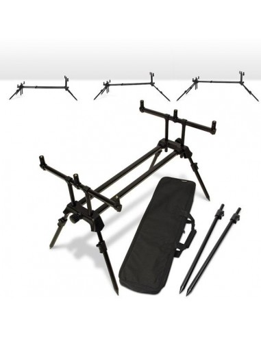 Rod Pod NGT Dual Line Plus, 3 Posturi