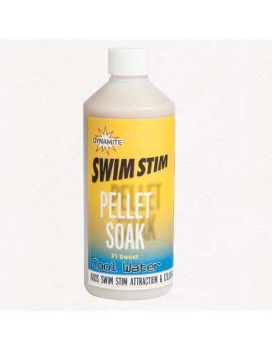 Lichid Atractant Dynamite Baits Swim Stim Pellet Soak, Cool Water, 500ml