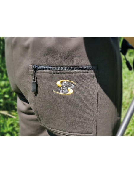 Pantaloni Lungi Carp Spirit Jogging, Culoare Kaki Pantaloni Lungi Carp Spirit Jogging, Culoare Kaki