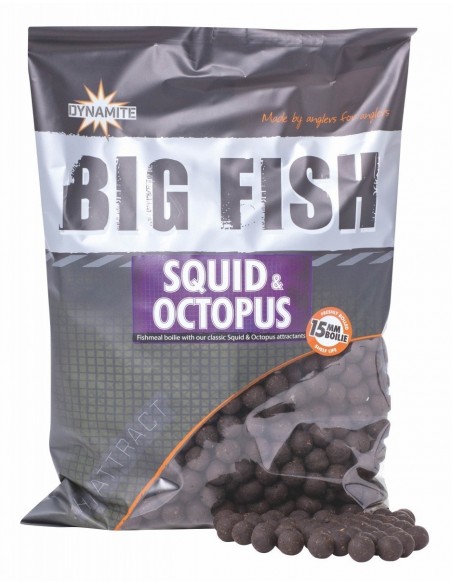 Boilies Dynamite Baits Squid & Octopus, 15mm, 5kg Boilies Dynamite Baits Squid & Octopus, 15mm, 5kg