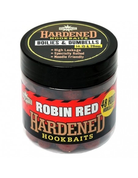 Boilies de Carlig Dynamite Baits Robin Red Hard Hookbaits, 20mm Boilies de Carlig Dynamite Baits Robin Red Hard Hookbaits, 20mm