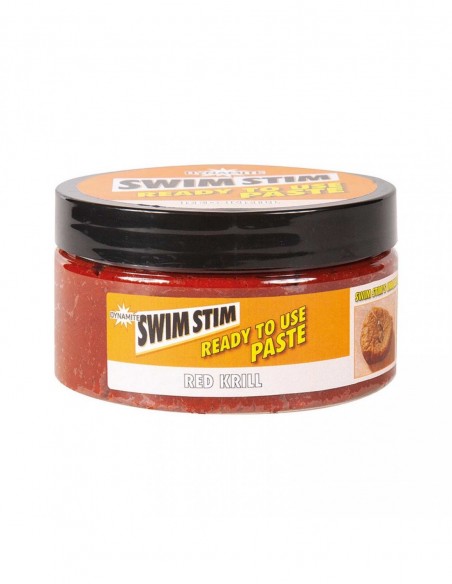 Pasta Solubila Dynamite Baits Swim Stim Ready to Use, Red Krill, 250g Pasta Solubila Dynamite Baits Swim Stim Ready to Use, Red Krill, 250g