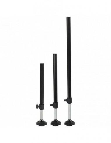 Picioare Scaun Modular Guru Black Anodised Leg