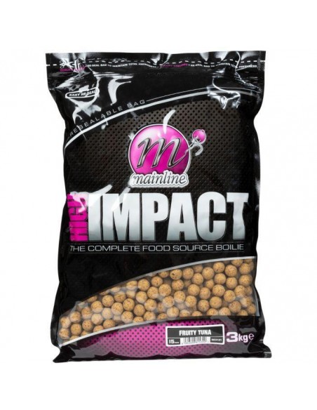 Boilies Mainline High Impact, Fruity Tuna, 15mm, 3kg Boilies Mainline High Impact, Fruity Tuna, 15mm, 3kg