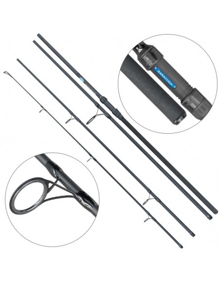 Lanseta Baracuda Traveller Carp, 3.00m, 3.0lbs, 4buc Lanseta Baracuda Traveller Carp, 3.00m, 3.0lbs, 4buc
