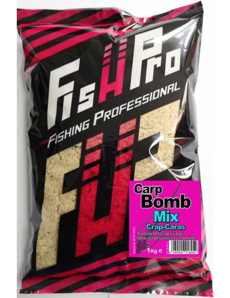 Nada Fish Pro Carp Bomb, Mix Crap Caras, 1kg Nada Fish Pro Carp Bomb, Mix Crap Caras, 1kg