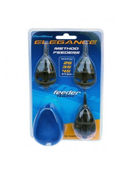 Set Momitor Formax Elegance Method Feeder, 25+35+45gr Set Momitor Formax Elegance Method Feeder, 25+35+45gr