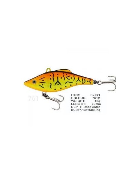 Vobler FL FL601 Sinking, Culoare 761, 7cm, 16g